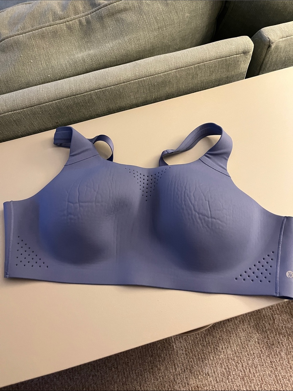 Victoria's Secret Seamless Molded Sports Bra - Periwinkle Blue